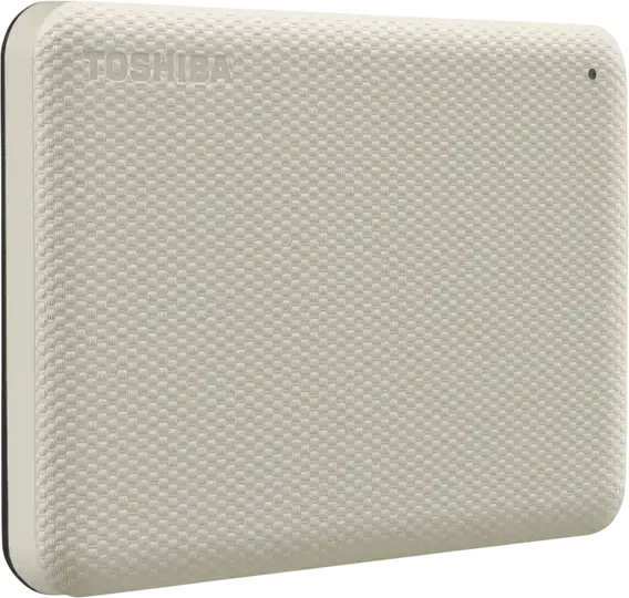 HDD Extern Portabil Toshiba Canvio Advance HDTCA10EW3AA 1TB 2.5" USB 3.2 Gen 1 Alb, include software de backup și securitate