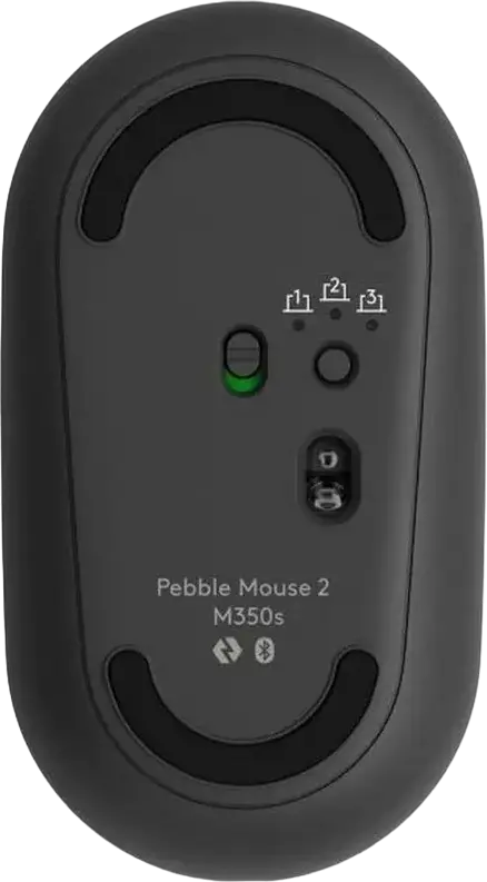 Logitech Pebble 2 Combo for Mac (920-012244) Wireless Keyboard K380s and Mouse M350s, Graphite, Bluetooth Low Energy, Silent Touch, Multi-Device Easy-Switch