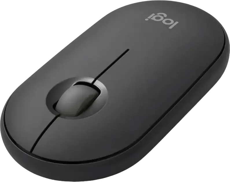 Logitech Pebble 2 Combo for Mac (920-012244) Wireless Keyboard K380s and Mouse M350s, Graphite, Bluetooth Low Energy, Silent Touch, Multi-Device Easy-Switch