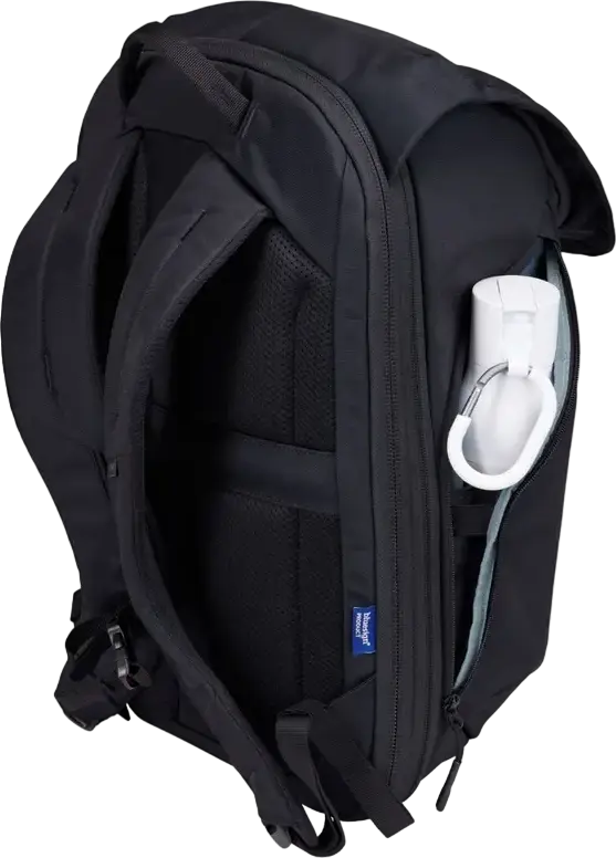 Thule Subterra 2 Laptop and Travel Backpack, 26L Expandable to 32L, Fits up to 16" Laptop & 10.9" Tablet, Removable Packing Cube, Black Nylon