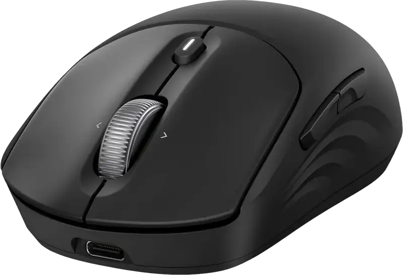 HP 700 Rechargeable Wireless Mouse AZ7B0AA, Bluetooth & 2.4GHz Wireless, 6000 DPI Optical Sensor, 7 Programmable Buttons with Copilot Key, Metal 4D Scroll Wheel, USB-C Charging, Liquid Silicone Rubber