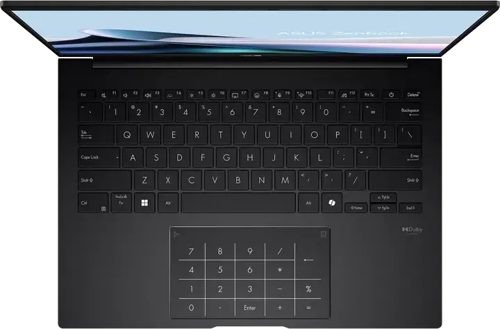 Laptop ASUS Zenbook 14 UM3406GA, Jade Black, AMD Ryzen AI 7 445, 16GB LPDDR5X RAM, SSD 1TB NVMe, Ecran 14" WUXGA OLED, Carcasă Aluminiu, Wi-Fi 6E, Fără SO