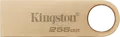 USB-флешка Kingston DataTraveler SE9 G3 USB 3.2 Gen 1 256 ГБ, скорость чтения до 220 МБ/с, записи до 100 МБ/с, цельнометаллический корпус без колпачка с петлей