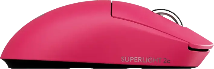 Logitech G PRO X Superlight 2C Wireless Gaming Mouse, HERO 2 Optical Sensor 44K DPI, LIGHTFORCE Hybrid Switches, 8000Hz Polling Rate, 51g, USB-C