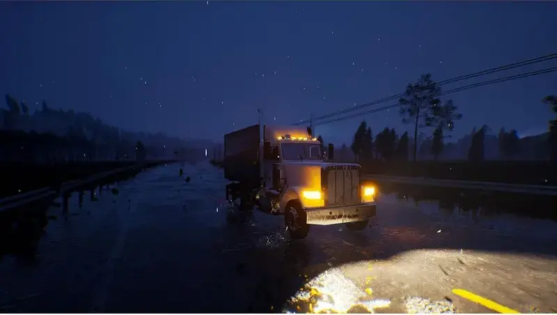 Truck Driver: The American Dream for Xbox Series X|S - Physical Disc Simulation Game, Unreal Engine 5, Ray-tracing, Career & Truck Customization