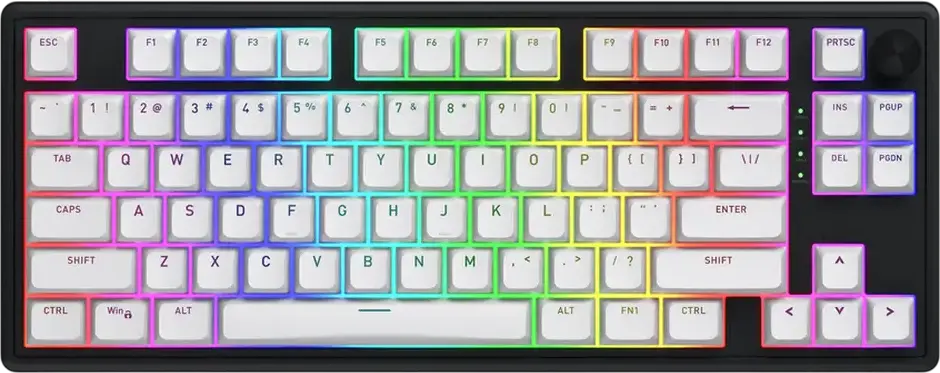 Tastatură HATOR Skyfall 80 MAG ULTRA 8K, Cu fir, Negru | Alb
