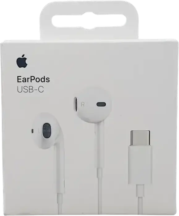 Проводные внутриканальные наушники Apple EarPods USB-C с встроенным микрофоном, пультом управления и поддержкой голосового помощника, белые