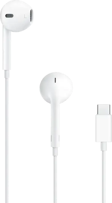 Проводные внутриканальные наушники Apple EarPods USB-C с встроенным микрофоном, пультом управления и поддержкой голосового помощника, белые