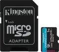 Kingston Canvas Go! Plus SDCG4 1024GB microSDXC Memory Card, Up to 200MB/s, Class 10 UHS-I U3 V30 A2, Waterproof X-Ray Proof, with SD Adapter