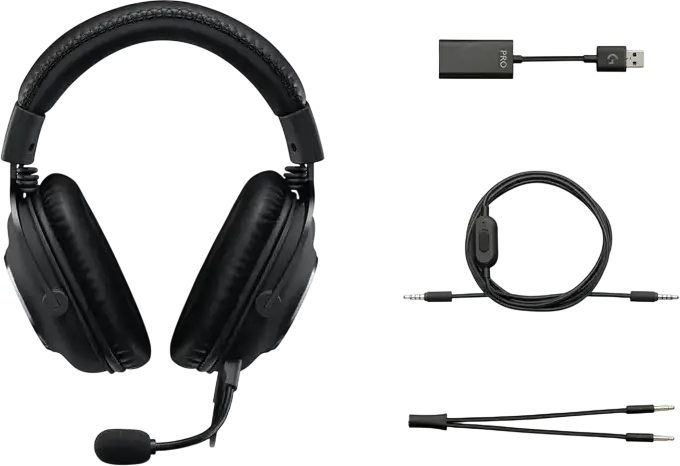 Logitech G Pro X SE Wired Gaming Headset, 50mm PRO-G Dynamic Drivers, Closed-back Over-ear Design, Cardioid Noise-Reducing Mic, 3.5mm, PC & Consoles