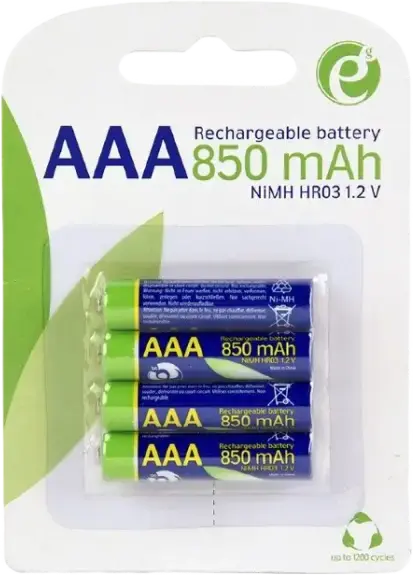 Baterii Energenie EG-BA-AAA8R4-01, AAA, 850mAh, 4buc.