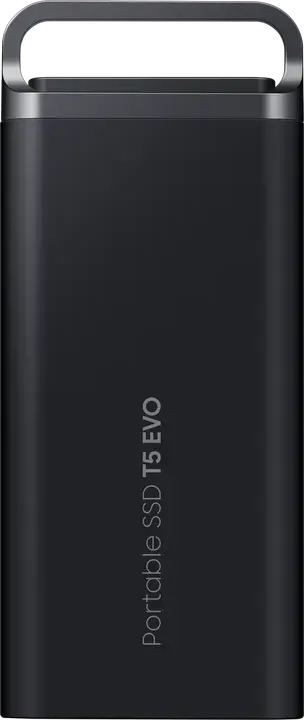 Samsung T5 EVO MU-PH2T0S/EU Portable External SSD 2TB USB 3.2 Gen 1 Type-C, 460MB/s Read/Write, AES 256-bit Encryption, Shock Resistant Black