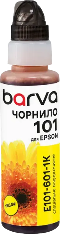 Recipient de cerneală Barva E101-601, 100ml, Galben