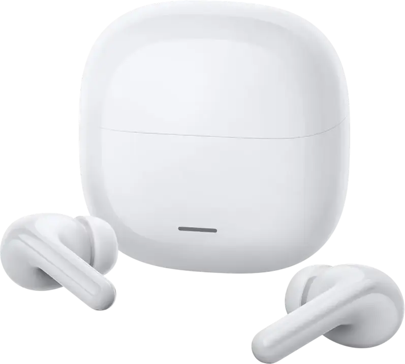 Casca Wireless Xiaomi Redmi Buds 8 Lite - Alb, ANC Hibrid 42dB, Driver Titanium 12.4mm, Bluetooth 5.4, Baterie 36h, Rezistenta la Apa IP54, Dual-Mic AI ENC