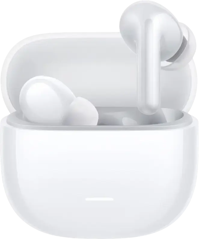 Casca Wireless Xiaomi Redmi Buds 8 Lite - Alb, ANC Hibrid 42dB, Driver Titanium 12.4mm, Bluetooth 5.4, Baterie 36h, Rezistenta la Apa IP54, Dual-Mic AI ENC