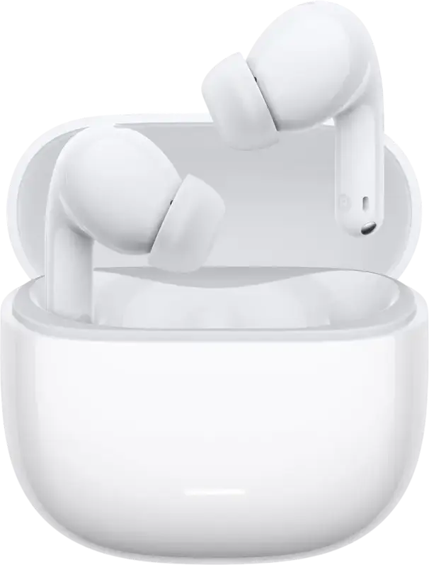 Casca Wireless Xiaomi Redmi Buds 8 Lite - Alb, ANC Hibrid 42dB, Driver Titanium 12.4mm, Bluetooth 5.4, Baterie 36h, Rezistenta la Apa IP54, Dual-Mic AI ENC