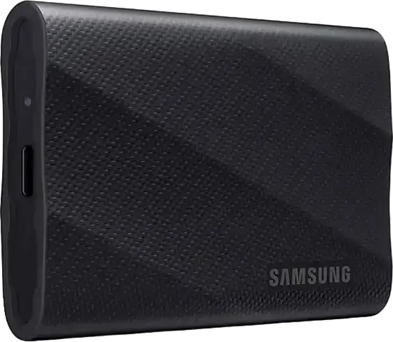 SSD Portabil Samsung T9 2TB MU-PG2T0B/EU Drive Extern USB 3.2 Gen 2x2 Viteza Citire/Scriere până la 2000MB/s cu Dynamic Thermal Guard, Negru