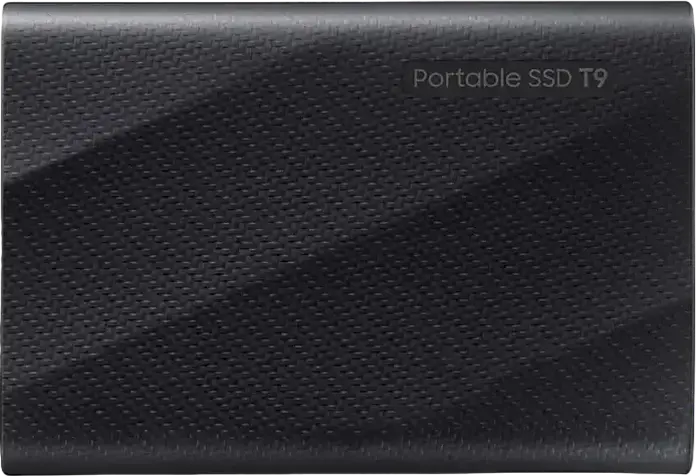 SSD Portabil Samsung T9 2TB MU-PG2T0B/EU Drive Extern USB 3.2 Gen 2x2 Viteza Citire/Scriere până la 2000MB/s cu Dynamic Thermal Guard, Negru