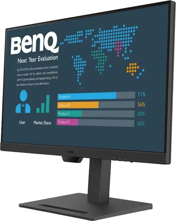 Monitor BenQ BL2790QT 27 inch WQHD IPS, 2560x1440, USB-C Power Delivery 65W, Daisy Chain DP Out, 75Hz, Tehnologie Eye Care B.I. Gen2, Stand Ergonomic