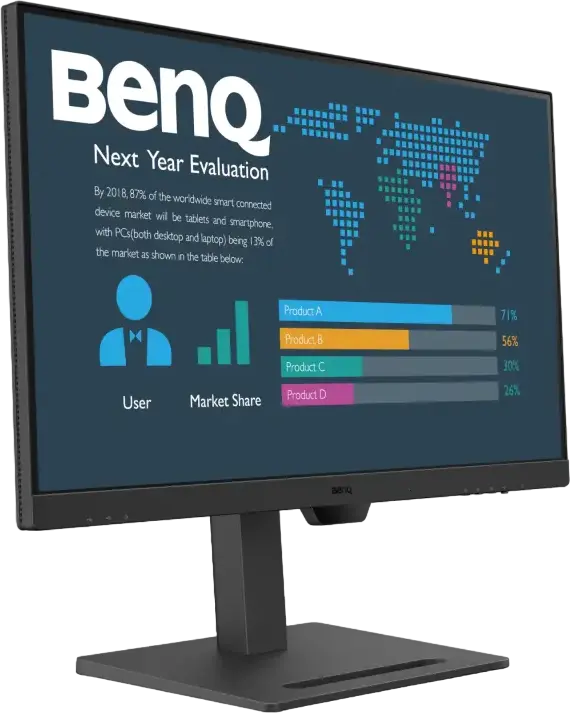 Monitor BenQ BL2790QT 27 inch WQHD IPS, 2560x1440, USB-C Power Delivery 65W, Daisy Chain DP Out, 75Hz, Tehnologie Eye Care B.I. Gen2, Stand Ergonomic