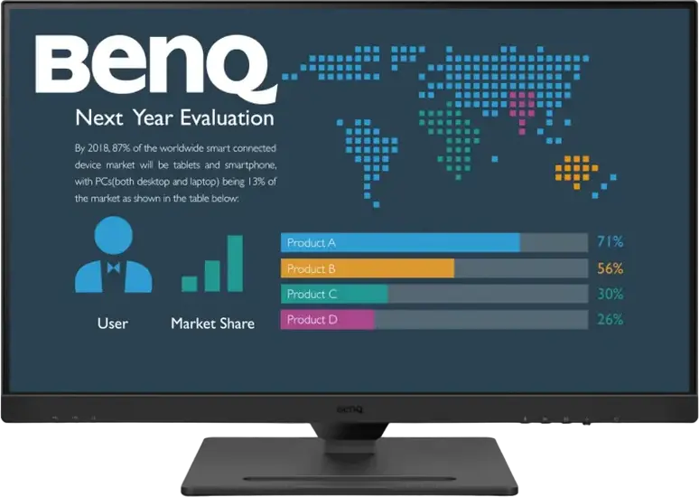 Monitor BenQ BL2790QT 27 inch WQHD IPS, 2560x1440, USB-C Power Delivery 65W, Daisy Chain DP Out, 75Hz, Tehnologie Eye Care B.I. Gen2, Stand Ergonomic