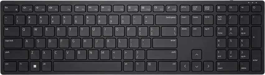 Tastatură DELL KB500, Fără fir, Negru