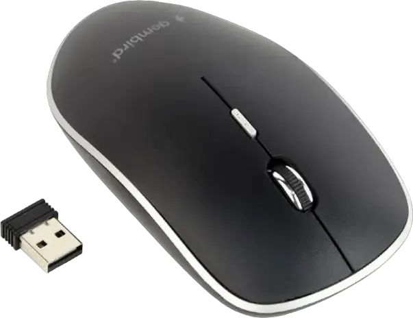 Mouse Wireless Gembird MUSW-4B-01, Negru