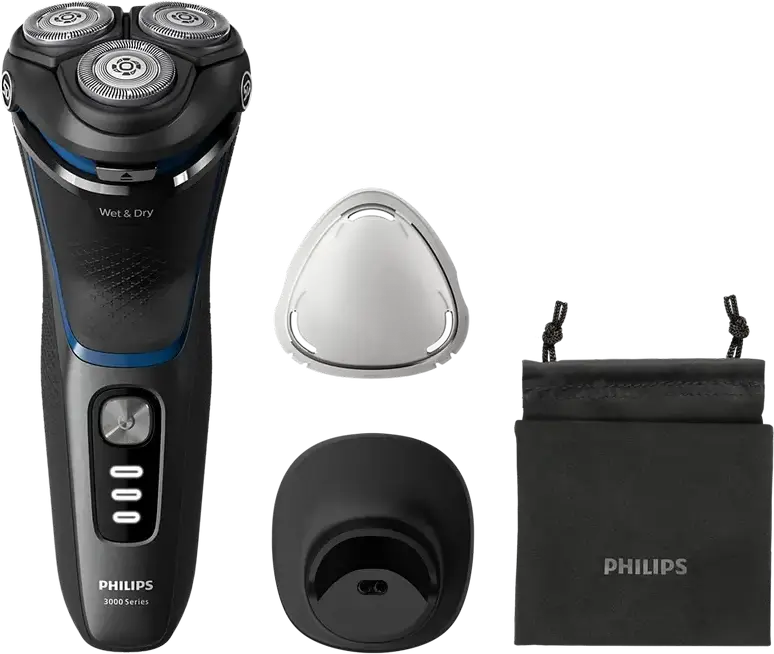 Aparat de ras electric Philips S3344/13, Negru