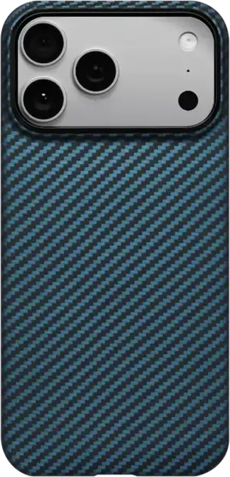 Pitaka Ultra-Slim Case for Apple iPhone 17 Pro, 1500D Aramid Fiber, MagSafe Compatible, Integrated Camera Control Support, Lightweight Protective Cover