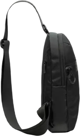 RivaCase Dijon 5312 Shoulder Bag and Waistpack for Tablets up to 10.1 inches, Polyester and Polyurethane, Black, with Phone Pocket and Side Handle