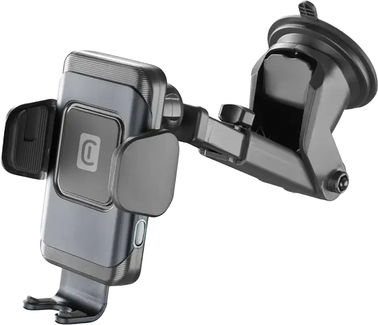 Suport Auto Cellularline Hug Dual Pro 15W, Negru