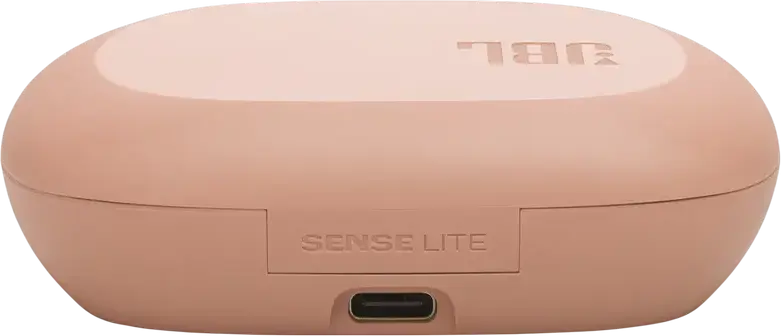 JBL Sense Lite True Wireless Open-Ear Headphones, Beige, with OpenSound Technology, 18x11mm Dynamic Drivers, 32h Battery, 4 Mics, Multipoint, IP54 Rating