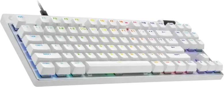 Logitech G Pro X TKL Rapid Mechanical Gaming Keyboard YU0090, Magnetic Analog Switches, Rapid Trigger, LIGHTSYNC RGB, Tenkeyless, English Layout, USB Wired