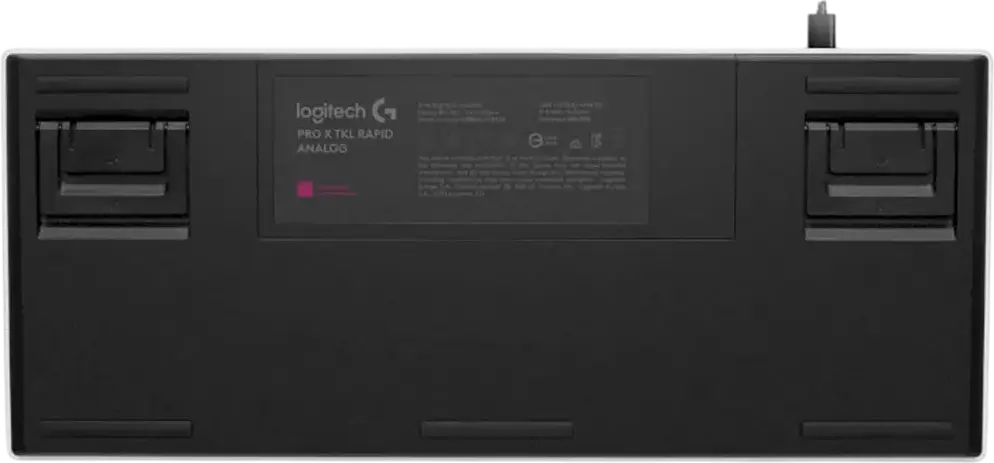 Logitech G Pro X TKL Rapid Mechanical Gaming Keyboard YU0090, Magnetic Analog Switches, Rapid Trigger, LIGHTSYNC RGB, Tenkeyless, English Layout, USB Wired