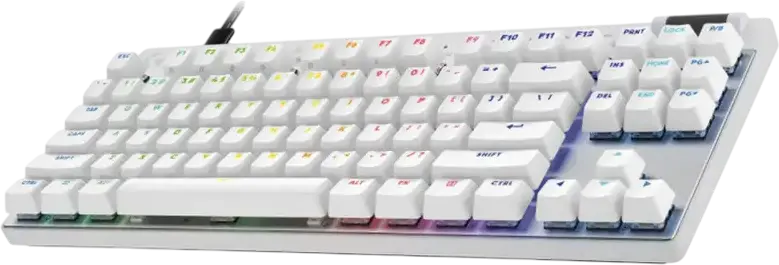 Logitech G Pro X TKL Rapid Mechanical Gaming Keyboard YU0090, Magnetic Analog Switches, Rapid Trigger, LIGHTSYNC RGB, Tenkeyless, English Layout, USB Wired