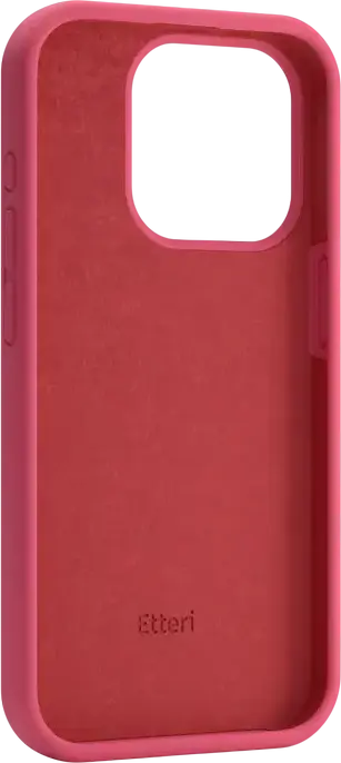 Husă Etteri Silicone Mag pentru Apple iPhone 16 Pro, Raspberry
