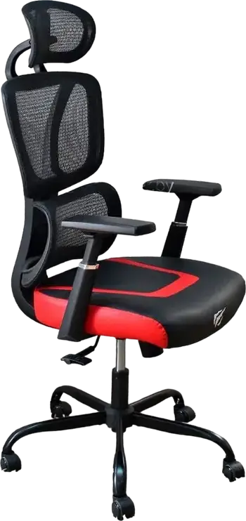 Scaun Gaming Havit GC919, PVC Piele, Negru | Roșu