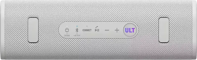 Box Portabil Sony ULT Field 3 SRS-ULT30, Alb, Seria ULT POWER SOUND, Bluetooth, Rezistent la Apă și Praf, Radiator Pasiv, Microfon Încorporat, Încărcare USB-C