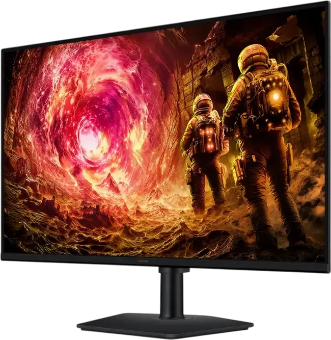 Samsung Odyssey G5 S32FG502 31.5" WQHD IPS Gaming Monitor, 2560x1440, 180Hz, 1ms GTG, HDR10, FreeSync, G-Sync Compatible, Height Adjustable Pivot Stand, Black