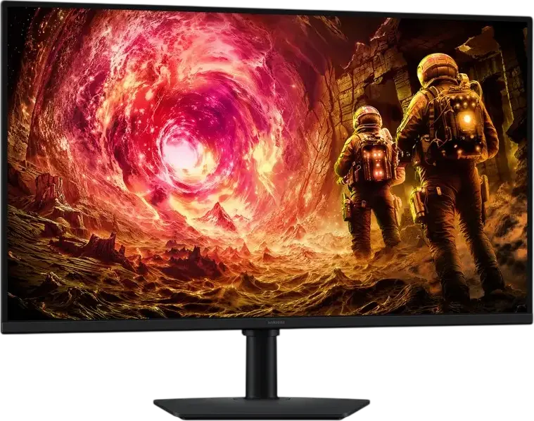 Samsung Odyssey G5 S32FG502 31.5" WQHD IPS Gaming Monitor, 2560x1440, 180Hz, 1ms GTG, HDR10, FreeSync, G-Sync Compatible, Height Adjustable Pivot Stand, Black