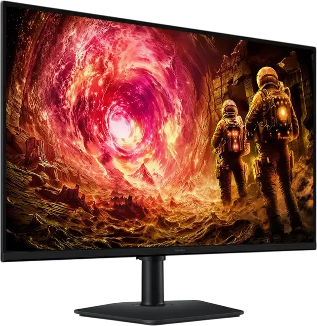 Samsung Odyssey G5 S32FG502 31.5" WQHD IPS Gaming Monitor, 2560x1440, 180Hz, 1ms GTG, HDR10, FreeSync, G-Sync Compatible, Height Adjustable Pivot Stand, Black