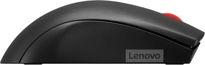 Беспроводная мышь Lenovo 150 MS-3700R, оптический сенсор 1000 dpi, 2.4 GHz USB RF приемник, амбидекстровый дизайн, 3 кнопки с колесом прокрутки, Цвет: Черный
