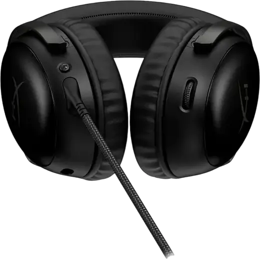 HyperX Cloud III Gaming Headset for PC, PlayStation, Xbox, Switch, Mobile, Closed-Back Over-Ear with 53mm Neodymium Drivers, Detachable Noise-Cancelling Mic, Aluminum Frame, USB & 3.5mm, Black