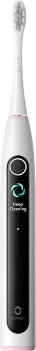 Умная звуковая электрическая зубная щетка Oclean X Lite S для взрослых, 72 000 осц/мин, LED-экран, 5 режимов чистки, аккумулятор на 40 дней, с дорожным чехлом, зарядным устройством, насадкой