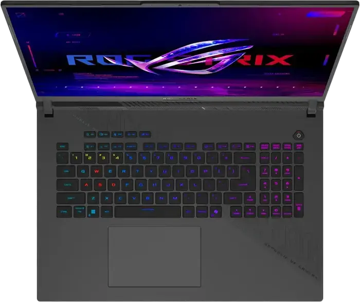 Laptop Gaming ASUS ROG Strix G18 G814PP, Ecran 18" WQXGA 300Hz, AMD Ryzen 9 8940HX, NVIDIA GeForce RTX 5070 8GB, 32GB DDR5, 1TB SSD, Windows 11, Gri