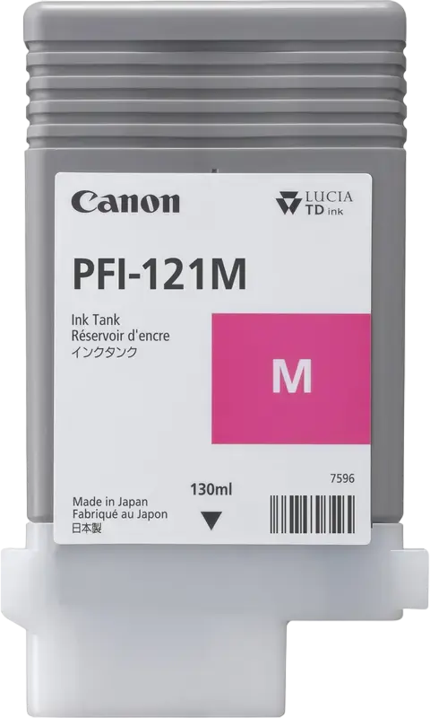 Cartuș de cerneală Canon PFI-121, 130ml, Magenta