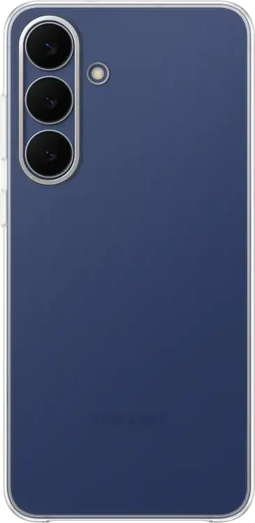 Samsung Galaxy S25 FE Clear Case, Transparent Slim Protective Cover, Anti-Yellowing & Scratch-Resistant Silicon Plastic, 1.0mm with Raised Camera Edge, Color: Transparent