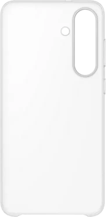 Samsung Galaxy S25 FE Clear Case, Transparent Slim Protective Cover, Anti-Yellowing & Scratch-Resistant Silicon Plastic, 1.0mm with Raised Camera Edge, Color: Transparent