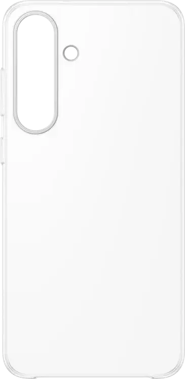 Samsung Galaxy S25 FE Clear Case, Transparent Slim Protective Cover, Anti-Yellowing & Scratch-Resistant Silicon Plastic, 1.0mm with Raised Camera Edge, Color: Transparent