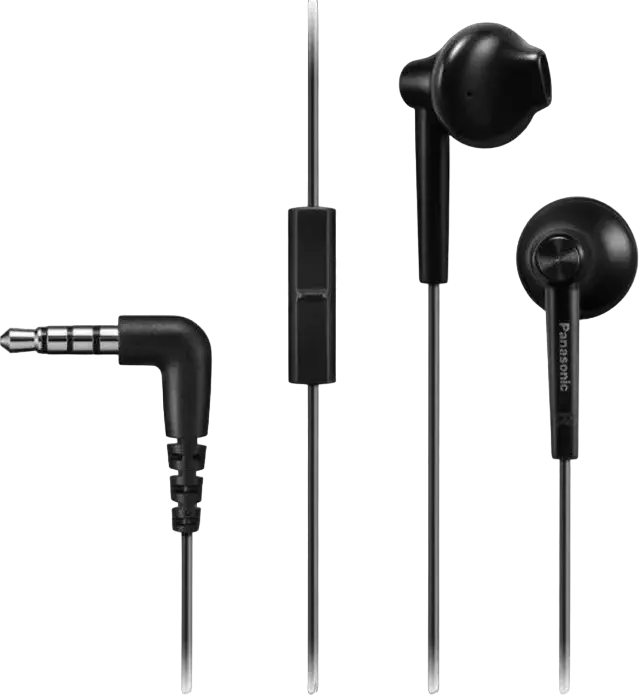 Căști Panasonic RP-TCM55GC, Negru